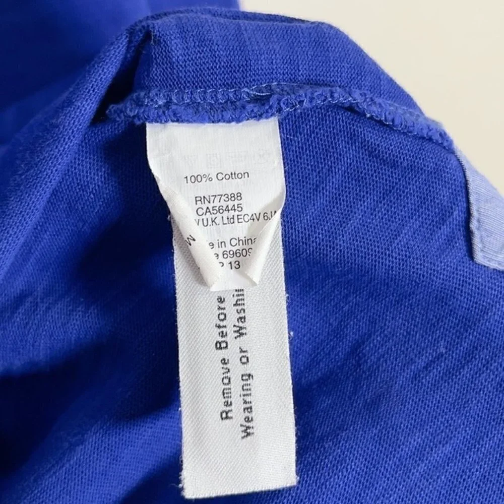 J.CREW TUNIC DRESS IN ROYAL BLUE